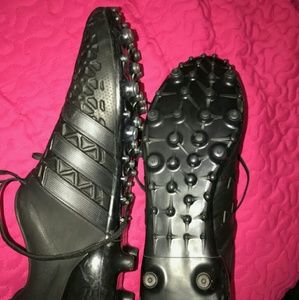 Original custom blacked out adidas 16.1